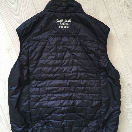 Camp David men's vest size 3XL used, blue