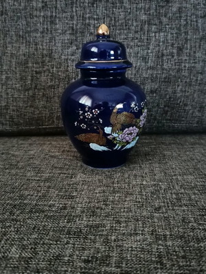 Διακοσμητικό βαζάκι μεταχειρισμένο με σφραγίδα 18 εκατοστά ύψος