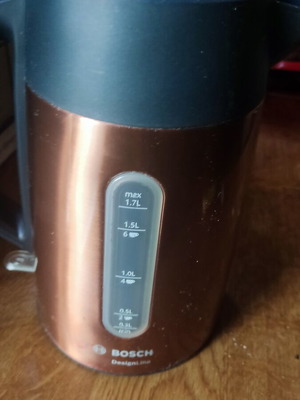 Bosch electric kettle, steel