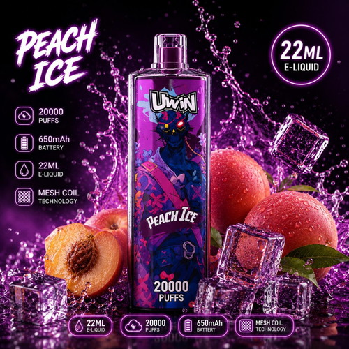 Uwin Hookah Crystal 20K disposable vape with 20000 puffs