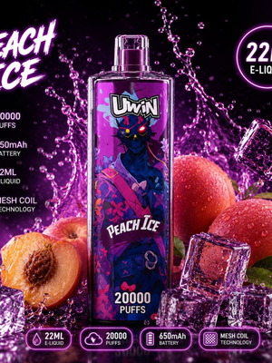 Uwin Hookah Crystal 20K еднократен вейп с 20000 вдишвания