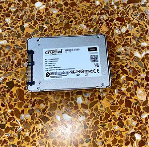SSD Δισκος Crucial MX500 SSD 250GB 2.5'' SATA III + δωρο Καρτες extender + δωρο ανεμιστηρακι CPU