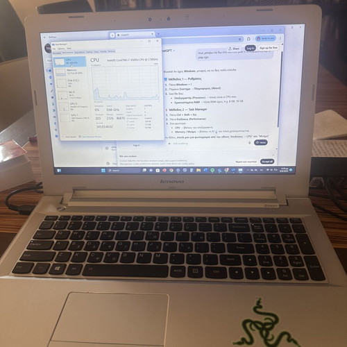 Lenovo laptop like new with Intel Core i7, 16GB RAM, 500GB SSD