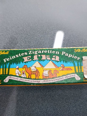 Efka Collectible Rolling Papers with Authenticity Tape