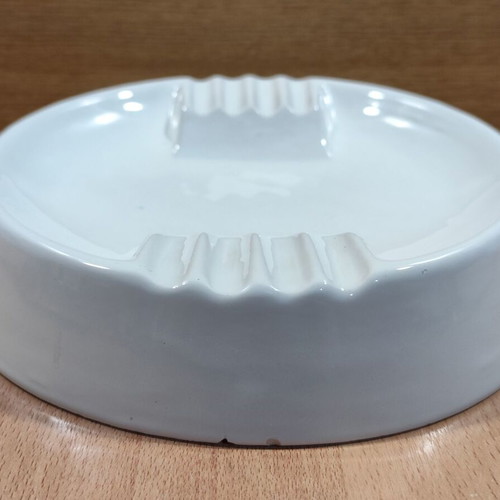 Ballantine's Scotch Whisky Ceramic Ashtray used, vintage promotional