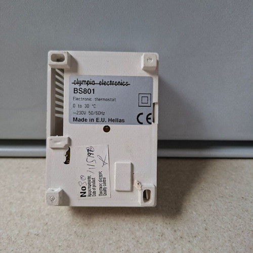 Olympia Electronics BS-801 electronic room thermostat new
