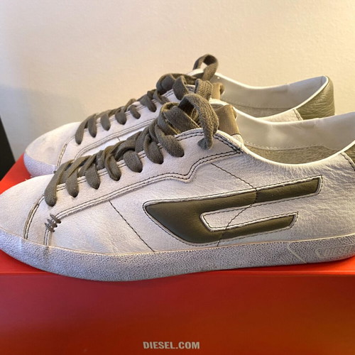 Diesel Leroji size 43 like new, white and green
