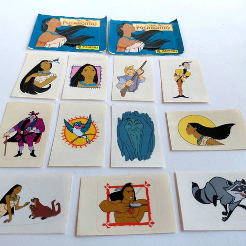 Pocahontas Sticker Packs 1996 Panini new