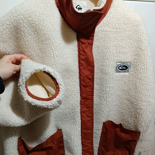 Quiksilver women's beige jacket small like new