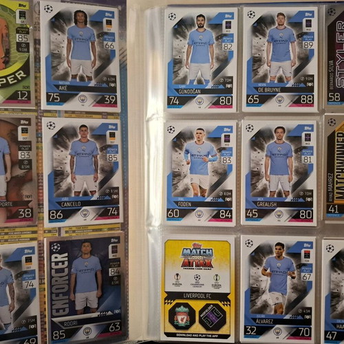 Topps Match Attax 2022-23 collectible album new with 400 cards