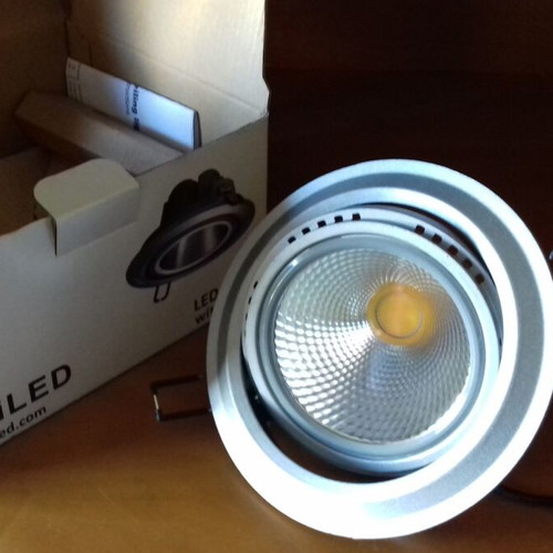 GlobiLED AR111 19W daylight ceiling spot with adjustable lighting angle new