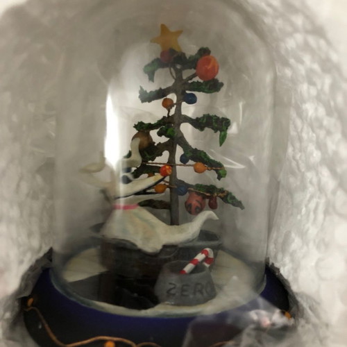Nightmare Before Christmas Zero Under The Tree Dome Vignette 7-8 cm new