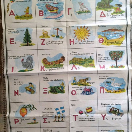 School reading maps 1970 like new, set of 2 pieces