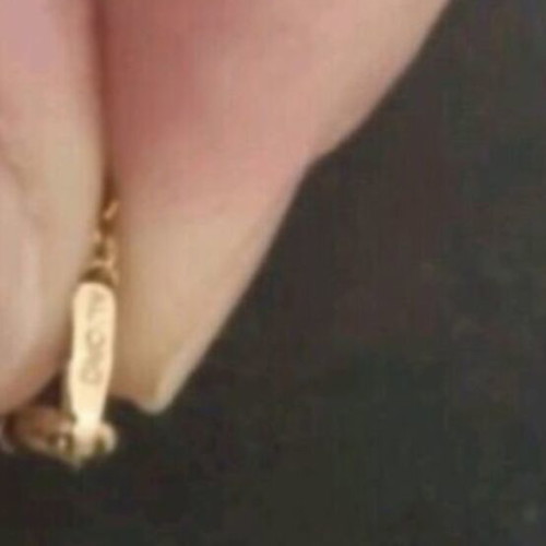 Al Oro Van Cleef Gold Bracelet 14k like new with stamps