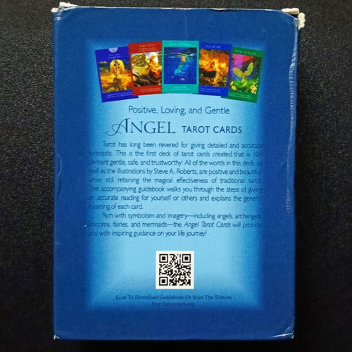 Angel Tarot Cards Radleigh Valentine deck used, 78 cards