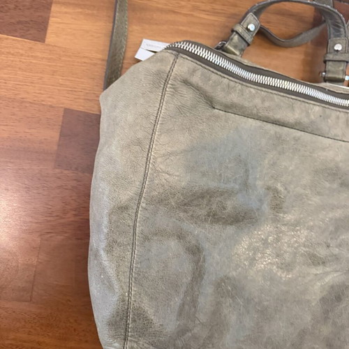Michael Kors Lisbeth μεσαίο δερμάτινο σακίδιο, σκούρο ελιάς