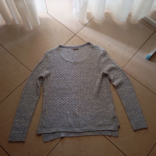 Winter light-colored blouse, size large