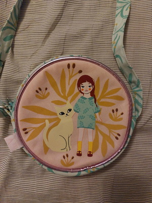 Children's crossbody bag like new, multicolored