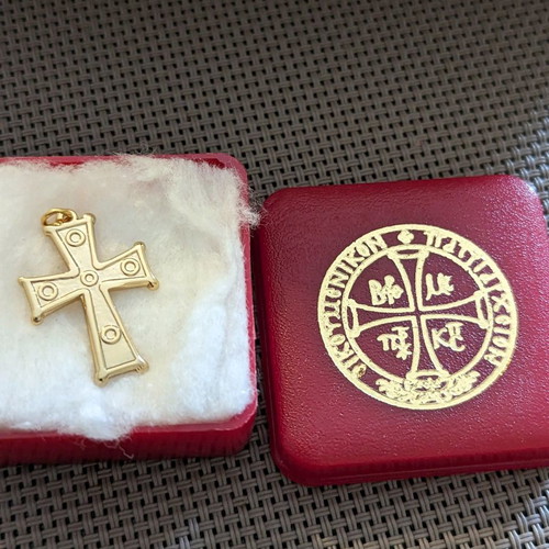 Collectible souvenirs of Dionysiou Monastery and Ecumenical Patriarch new