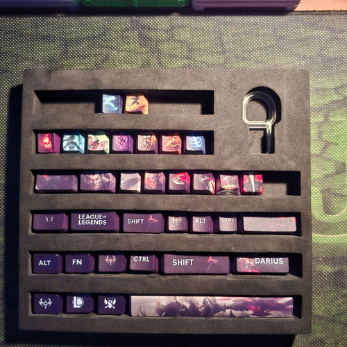 34 Darius keycaps for mechanical keyboard new