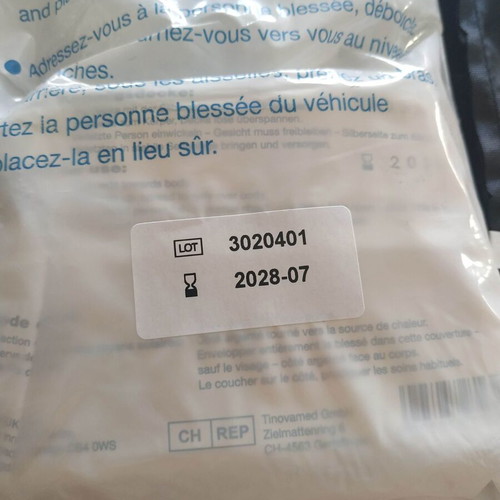Mercedes-Benz first aid kit new, expires 07/2028