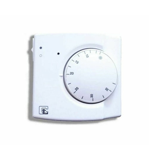 Campini Ty 92-A2 room thermostat new with switch and indicator light