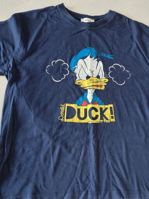 Women's T-shirt L blue Donald Duck graphic like new
