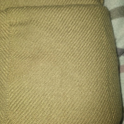 Unisex scarf used, beige