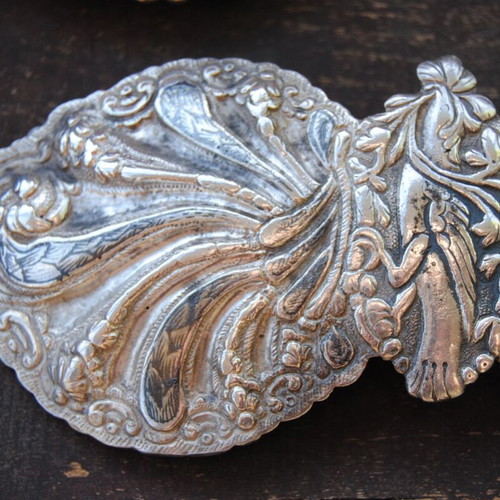 Silver Epirotic Buckle with Savati used, 19th century