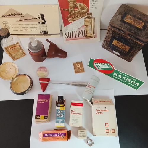 Vintage pharmaceutical and medical advertising collection used