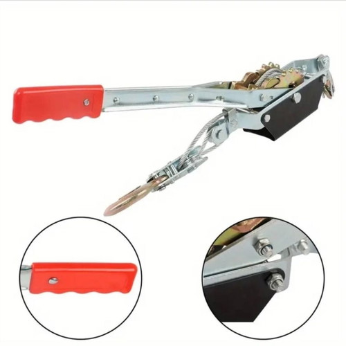 Manual hoist with ratchet mechanism, 2.5m wire rope, 2t capacity new