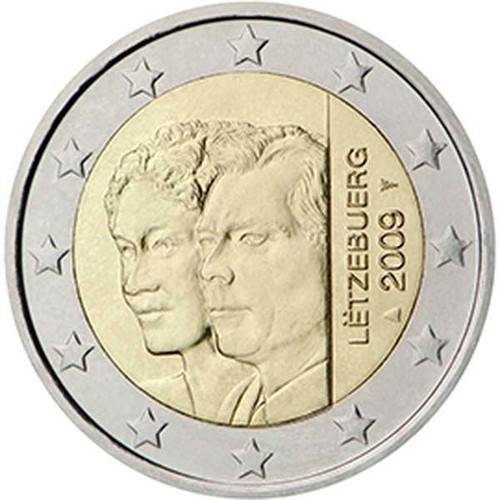SAC Λουξεμβούργο 2 Ευρώ 2009 καινούργιο UNC Σαρλότ
