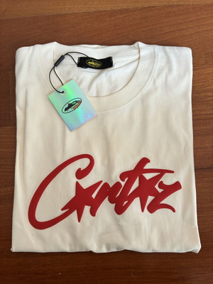Corteiz RTW Graphic Tee Beige/Cream Size M New with Tags
