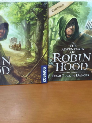 The Adventures of Robin Hood board game new with expansion