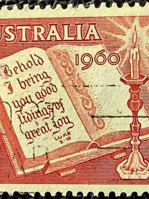 Australia 1960 single stamp set