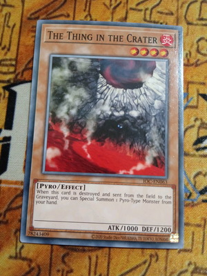 The Thing In The Crater Effect Monster like new