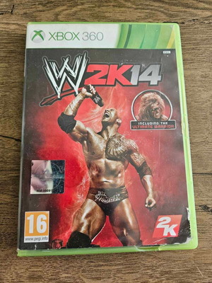 WWE 2K14 Xbox 360 game like new, sports simulation action