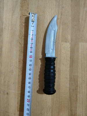 Fake carnival knife used