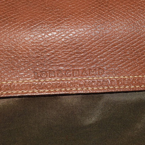 Longchamp hand bag used, green