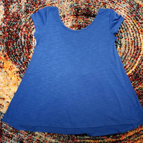 Summer blouse used, blue, no one size