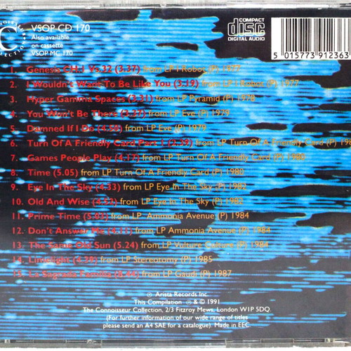 Alan Parsons Project Anthology CD used, rock