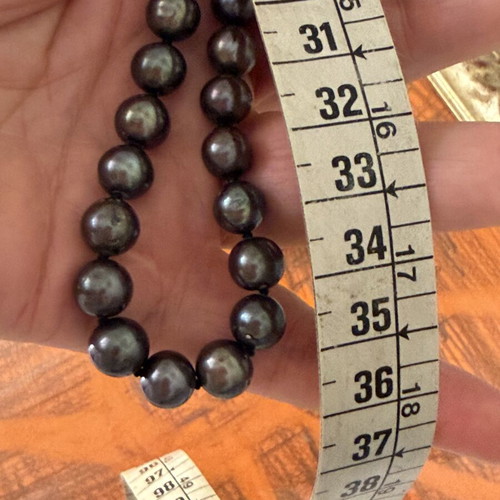 Vintage Italian Long Pearl Necklace like new