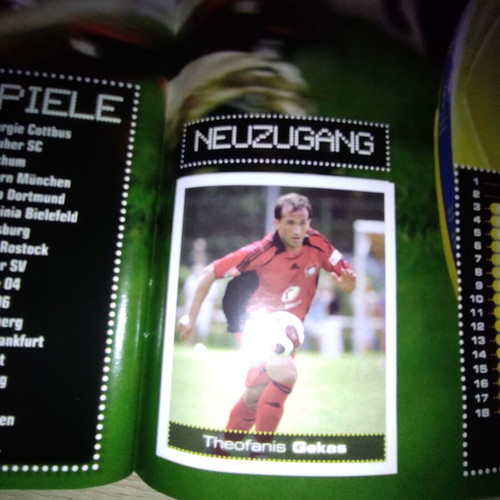 Panini album Bundesliga 2007-2008 used, completed