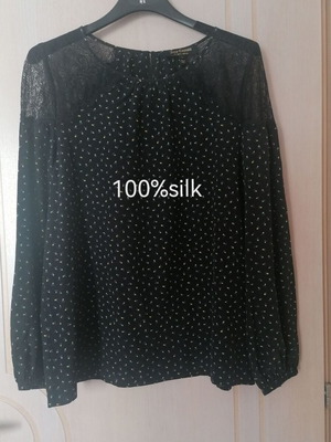 Silk Juicy couture tunic blouse shirt