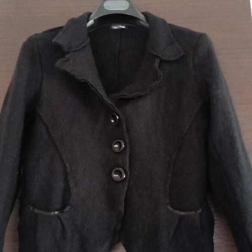 Wool jacket cardigan refurbished, worn slightly, size M