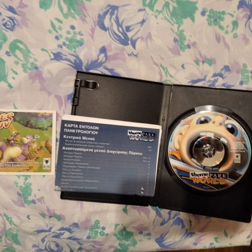Theme Park World PC game used
