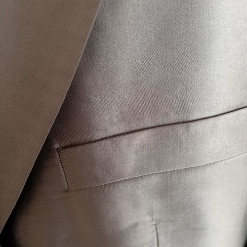Aslanis wedding suit silver, like new, size XL