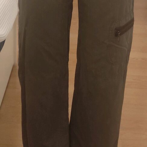 Cargo pants used, olive, size S
