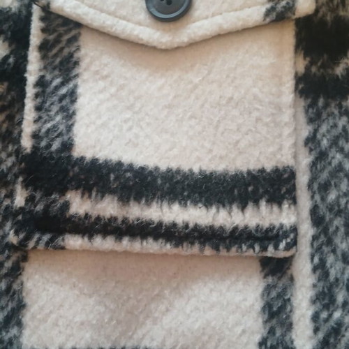 F&F Girls' Checked Shacket Love Outerwear Size 8-9 Years Like New