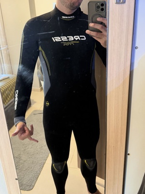 Cressi Fast 5mm diving suit, large